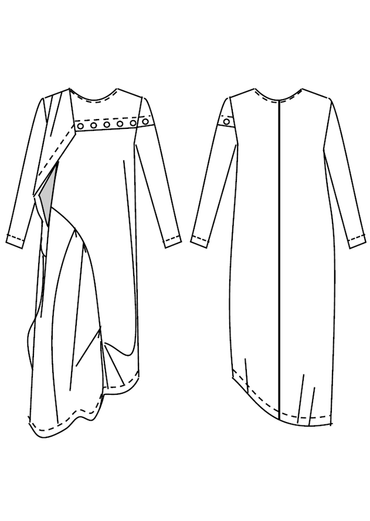Abbasi Dress - Merino