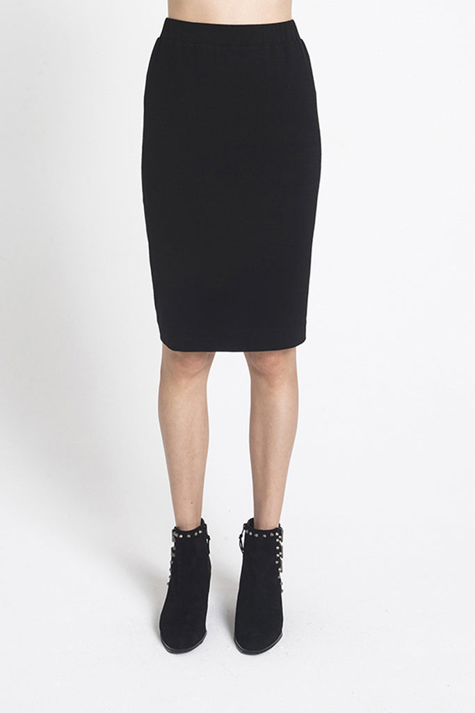 Black knit skirt clearance nz