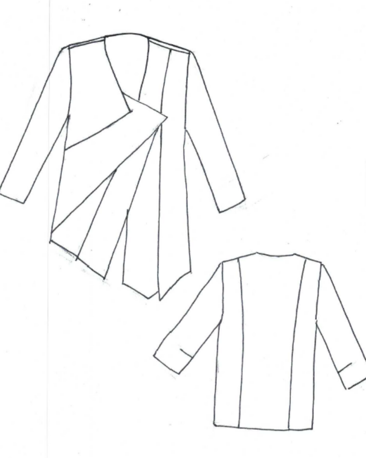 Origami Jacket - Mocha