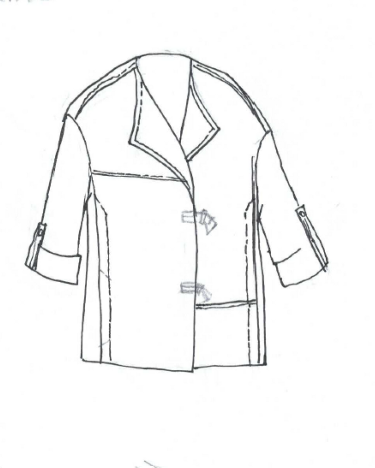 Trapani Jacket - Antique Blue