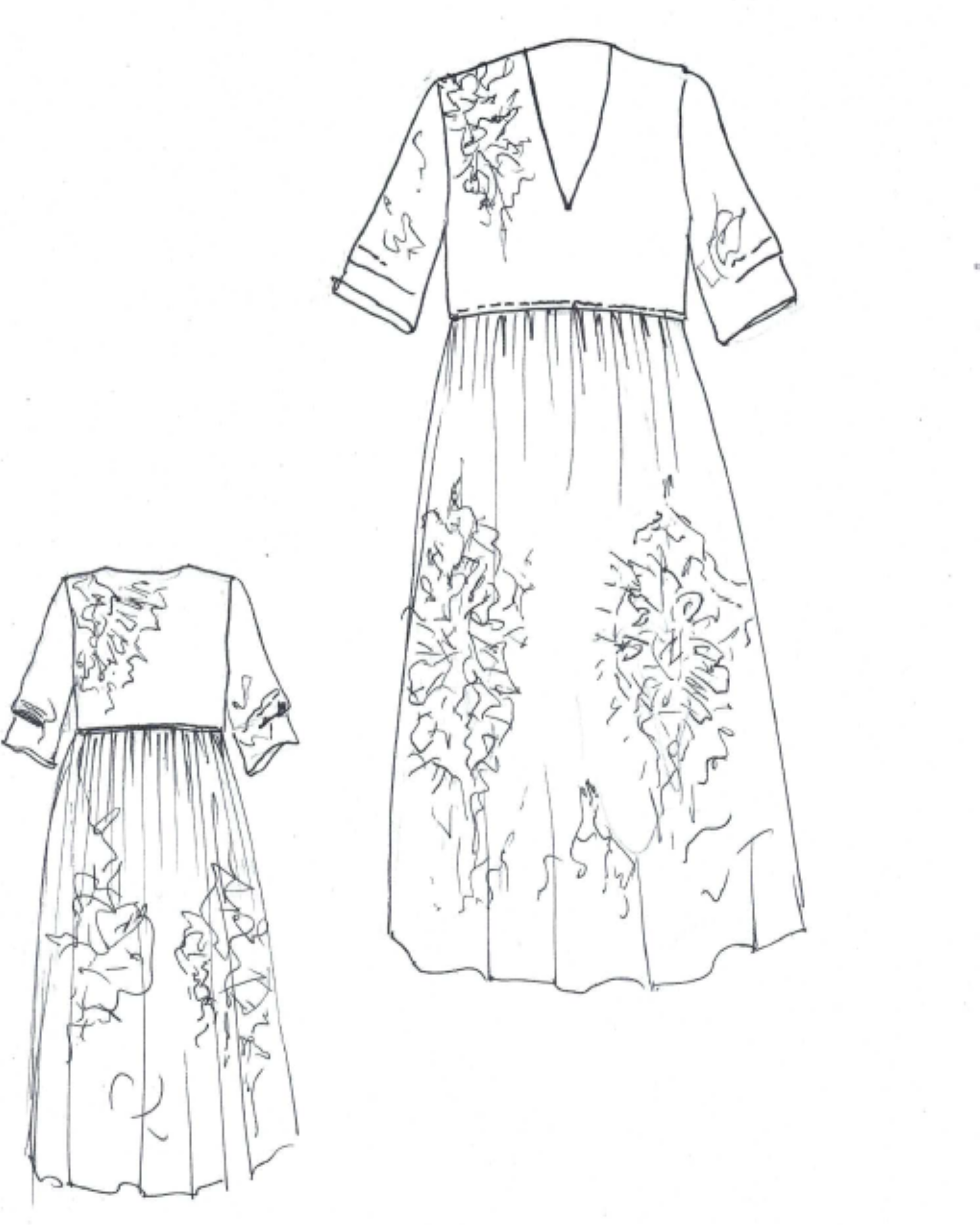 Candela Dress - Raj Print