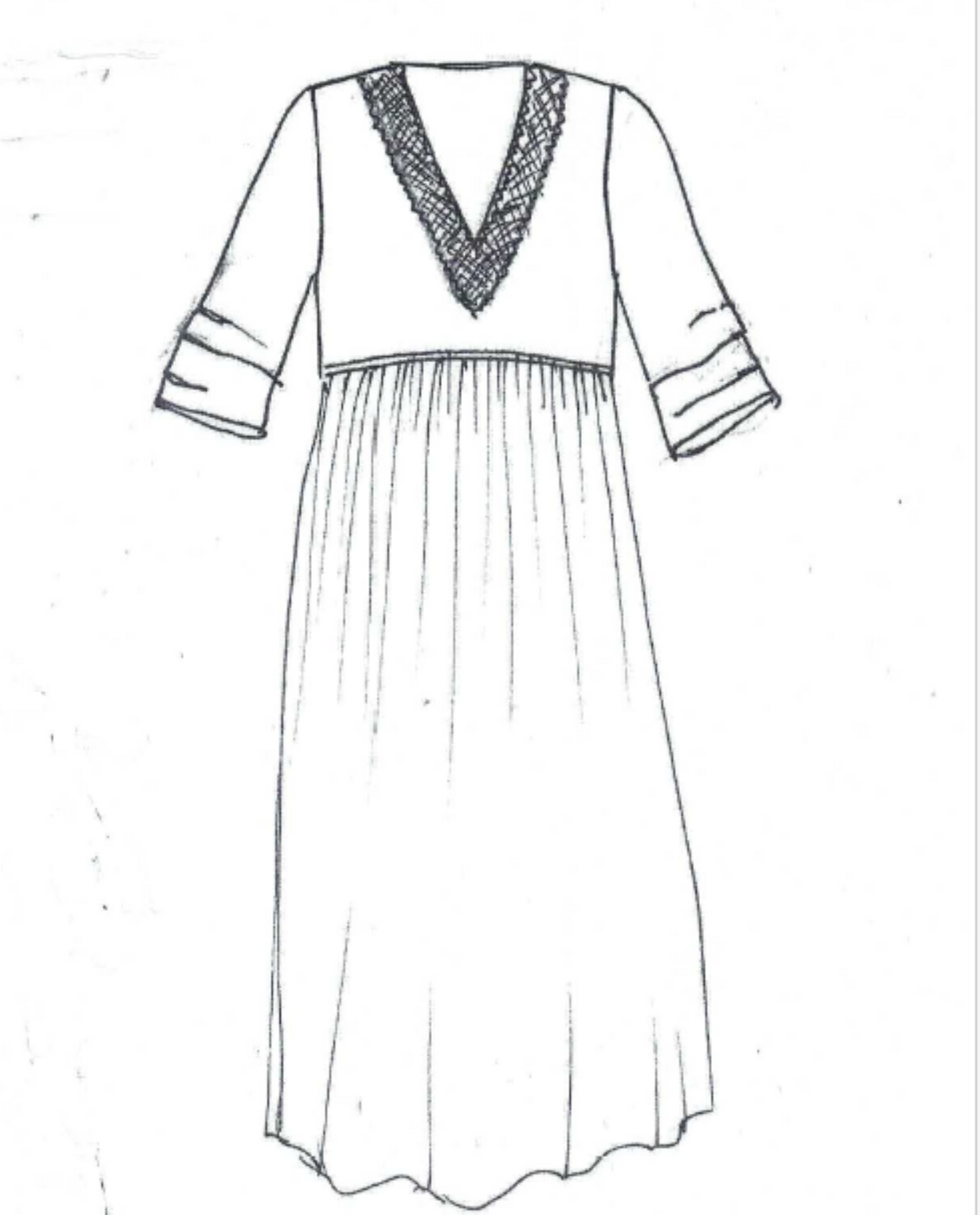 Merletto Dress - Duckegg Blue