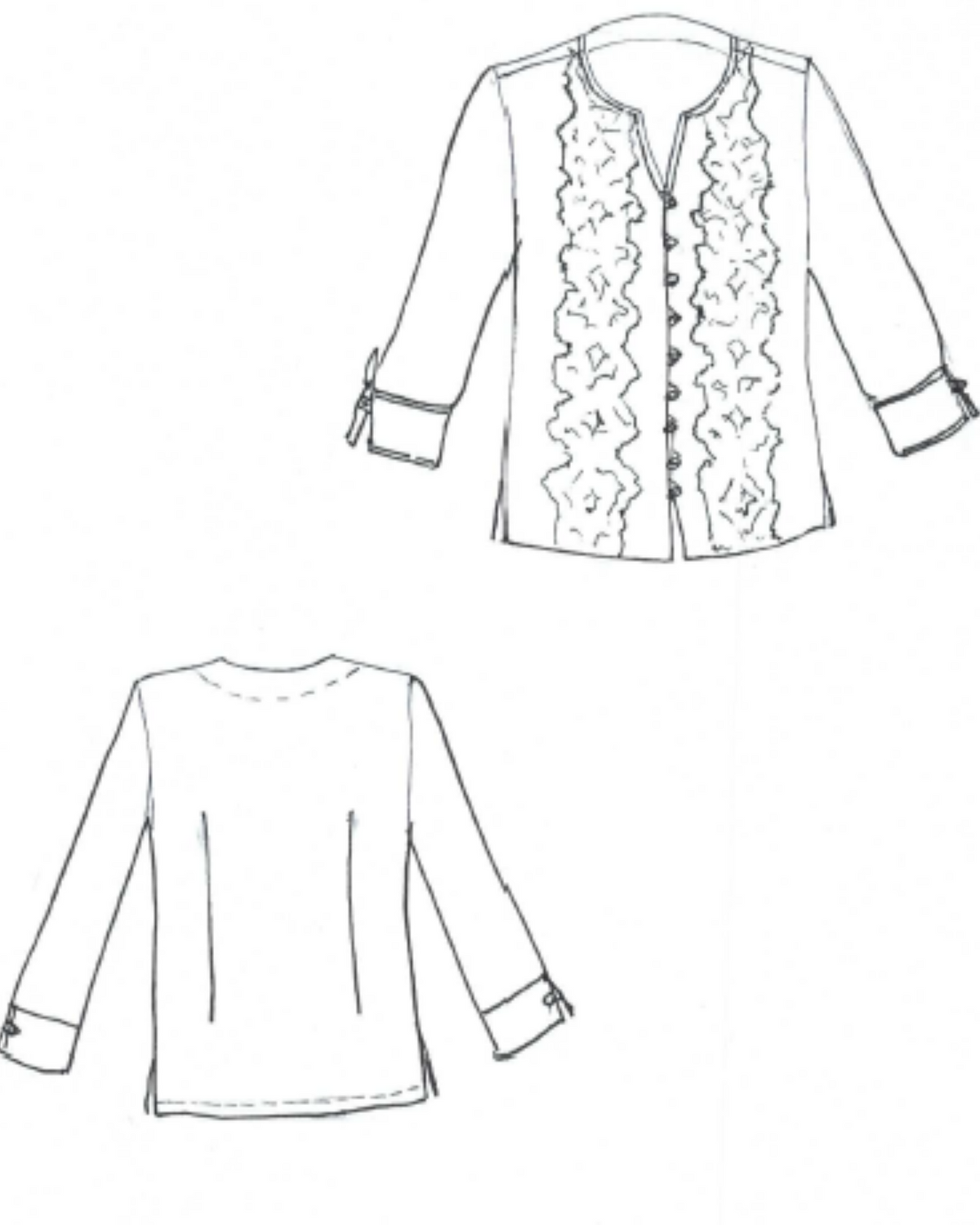 Ortigia Top - Cream Lace