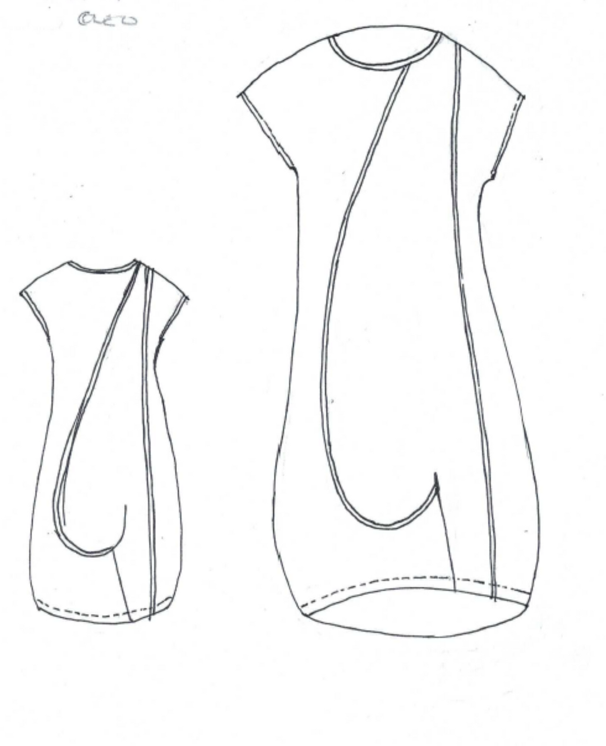 Spirale Dress - Cocoa