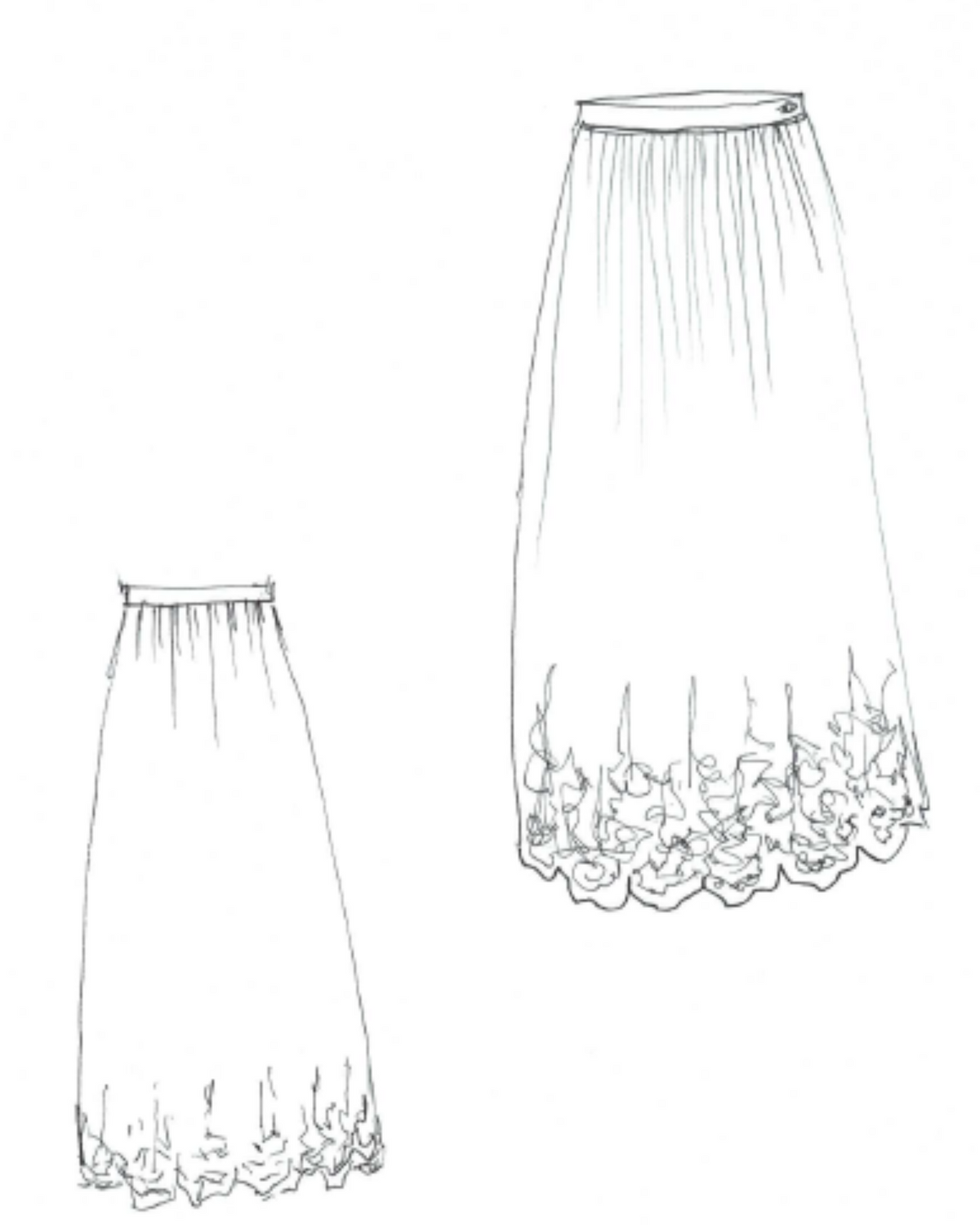 Mazzolino Skirt - Black