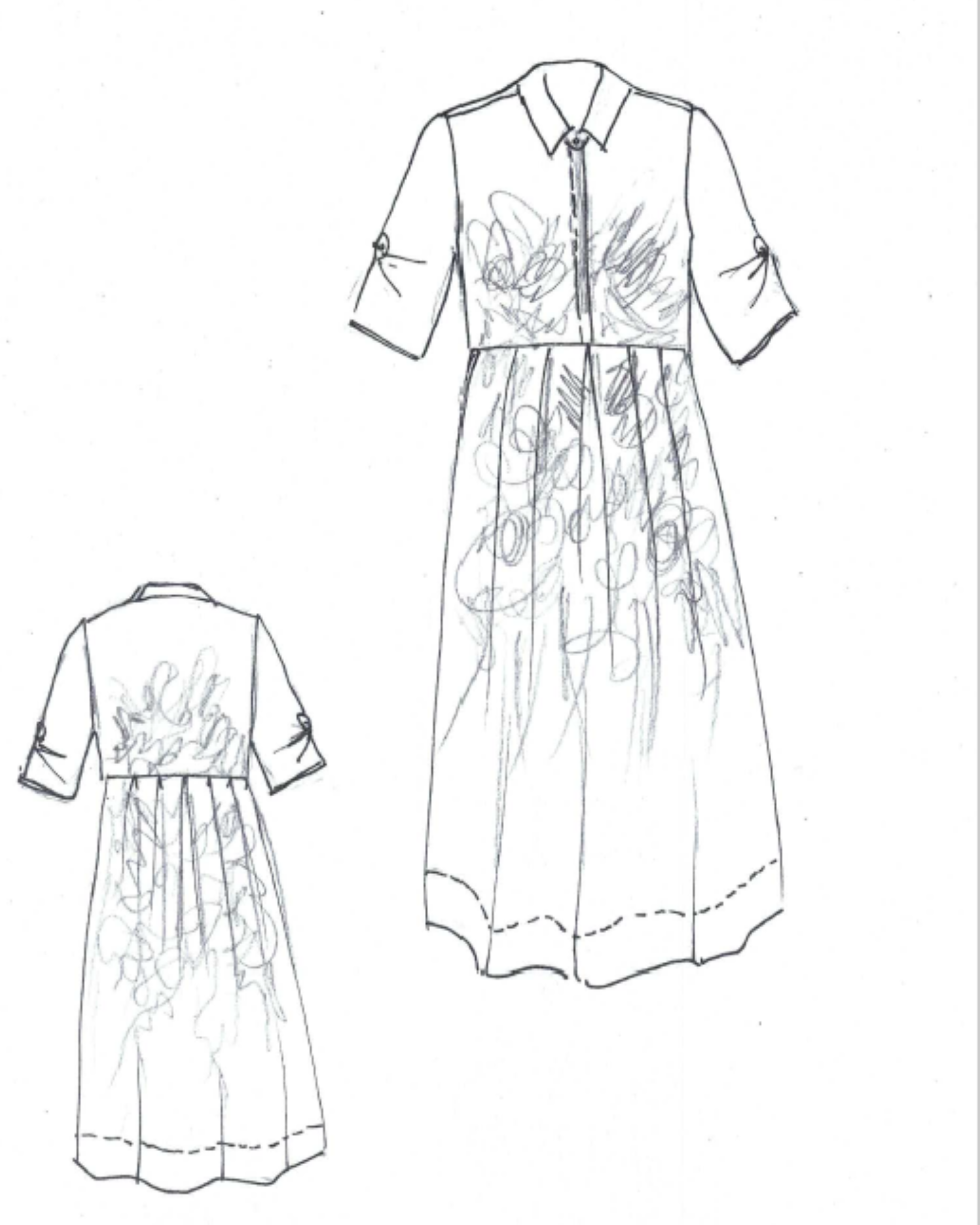 Primavera Dress - Floral Bouquet