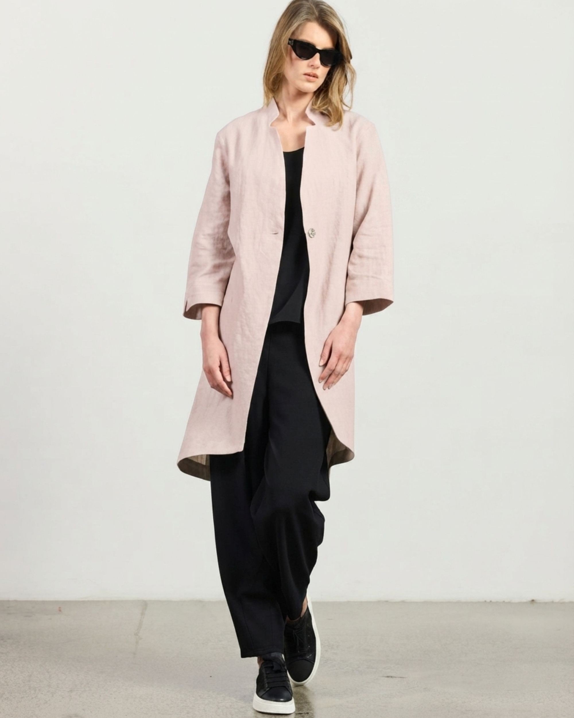 Alcamo Coat - Shell Pink