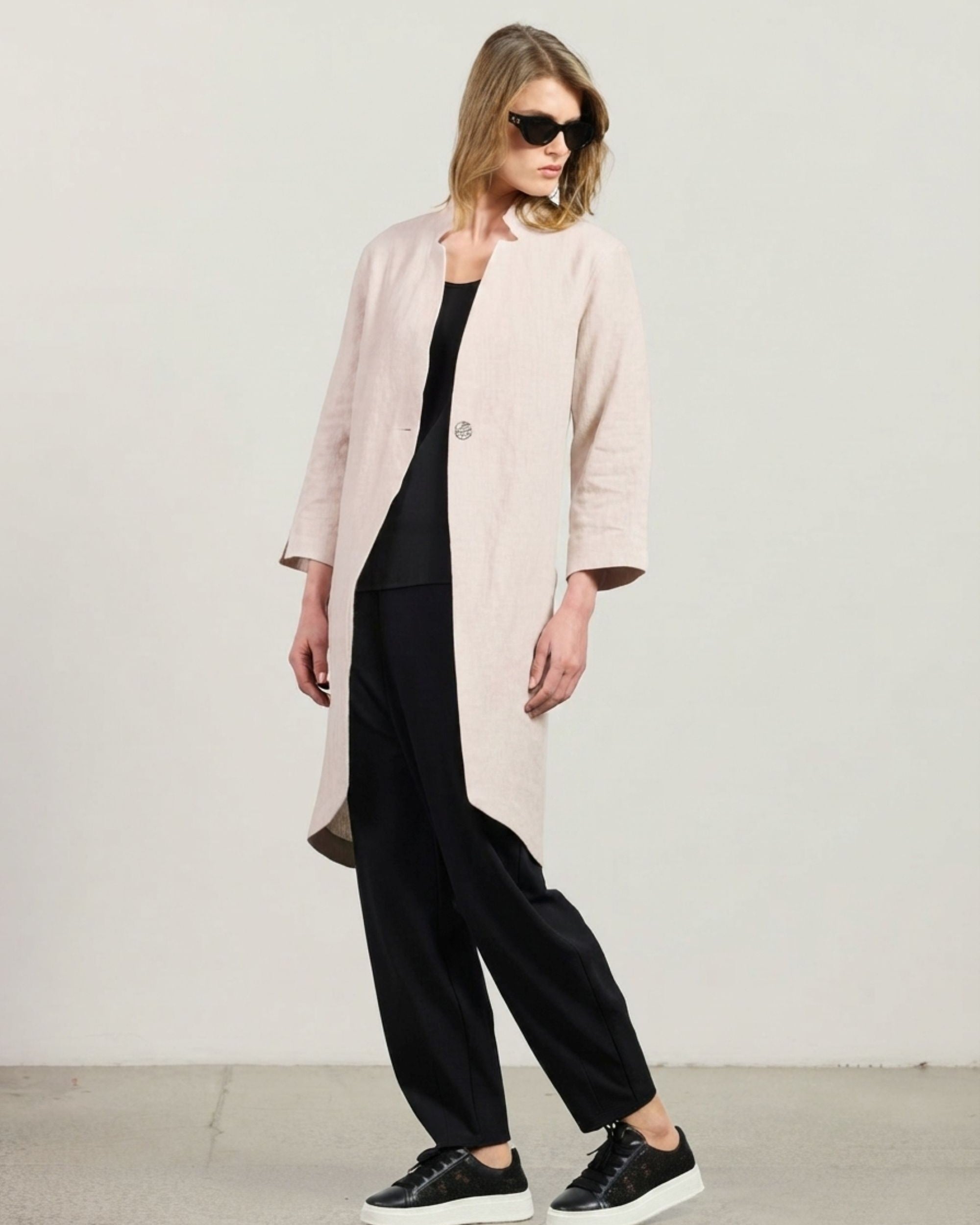 Alcamo Coat - Shell Pink