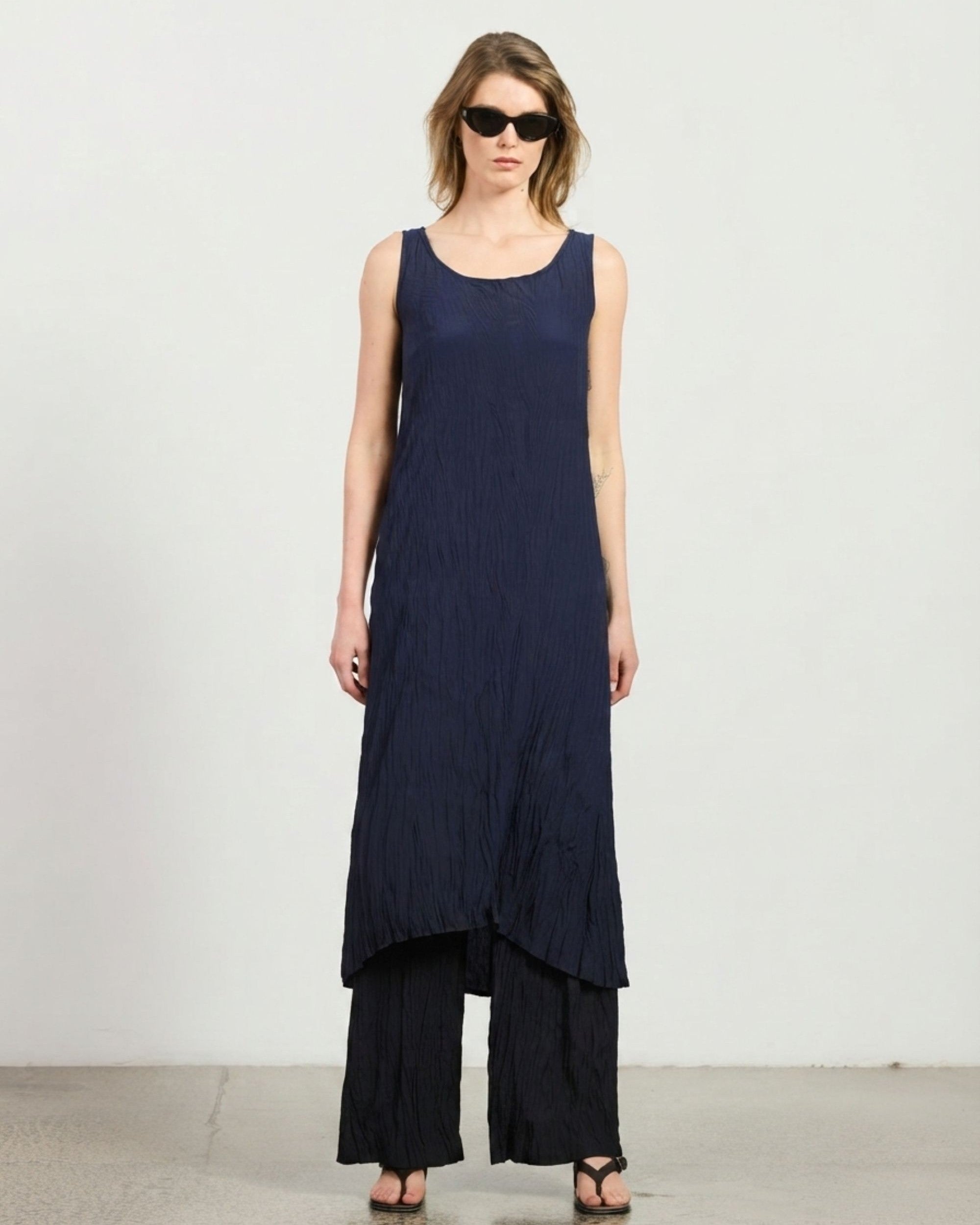 Amanyara Dress - Navy