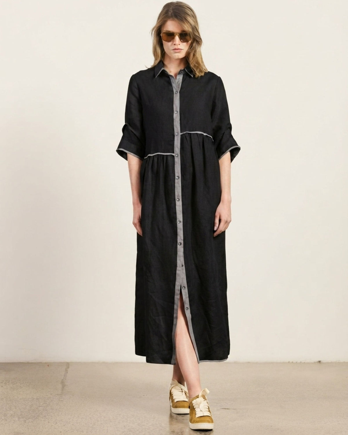 Caletta Shirtdress - Black