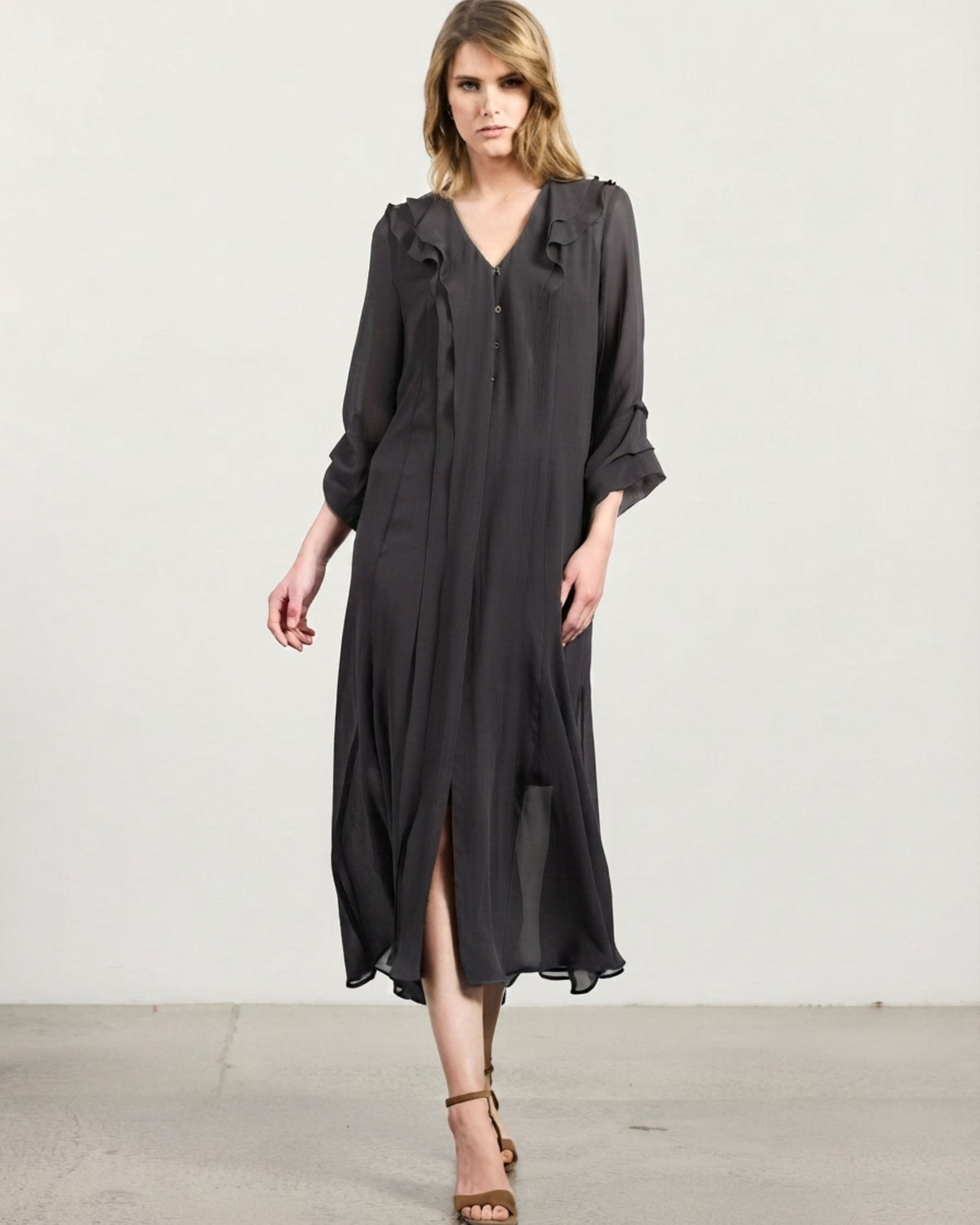 Carla Dress - Smoke