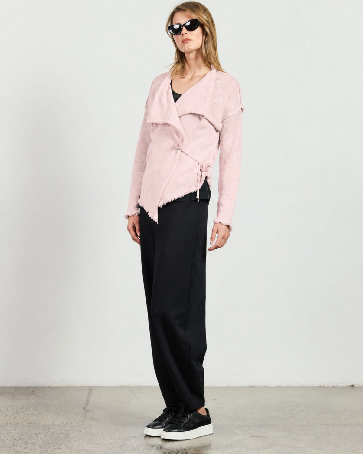 Cataldo Cardigan - Ballet Pink