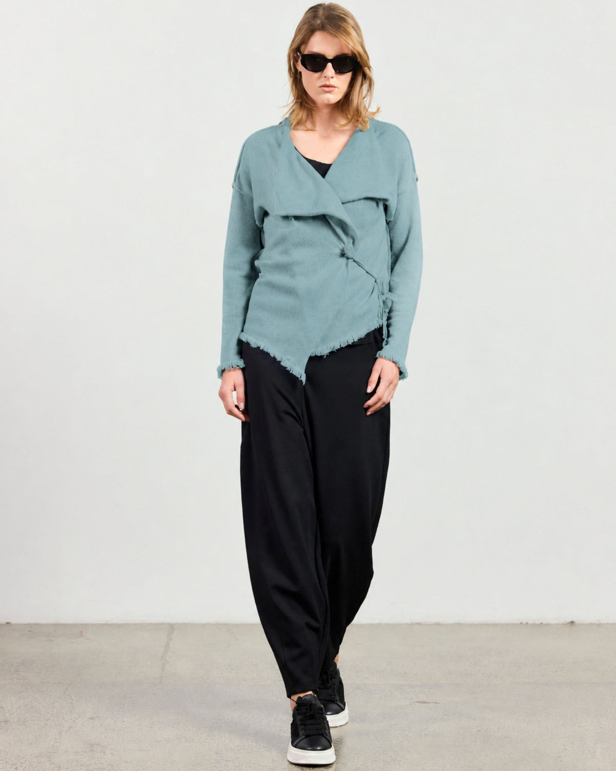 Cataldo Cardigan - Eggshell Blue