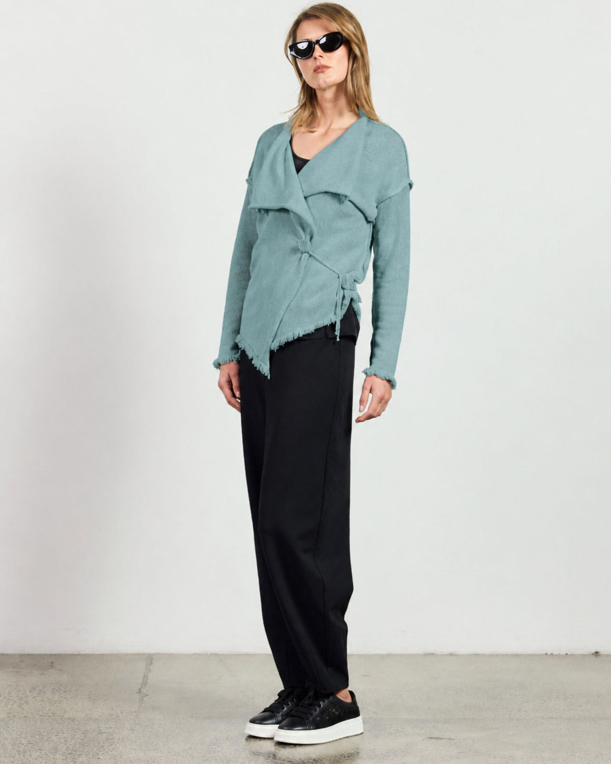 Cataldo Cardigan - Eggshell Blue