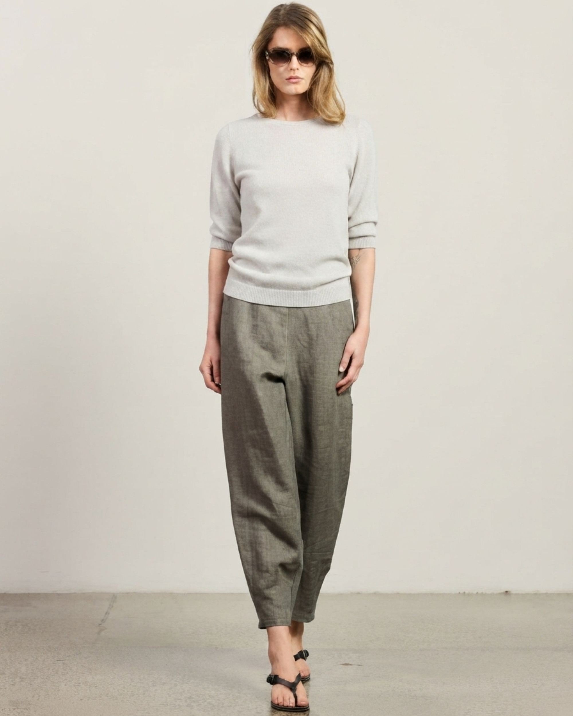 Donnella Top - Oyster