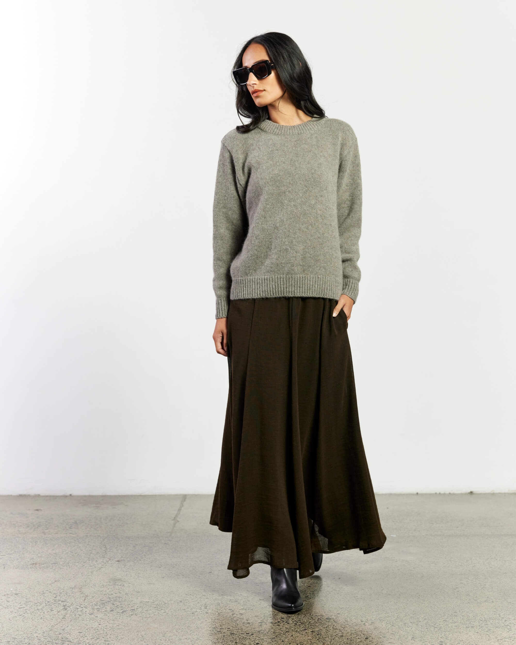Ariana Sweater- Angora
