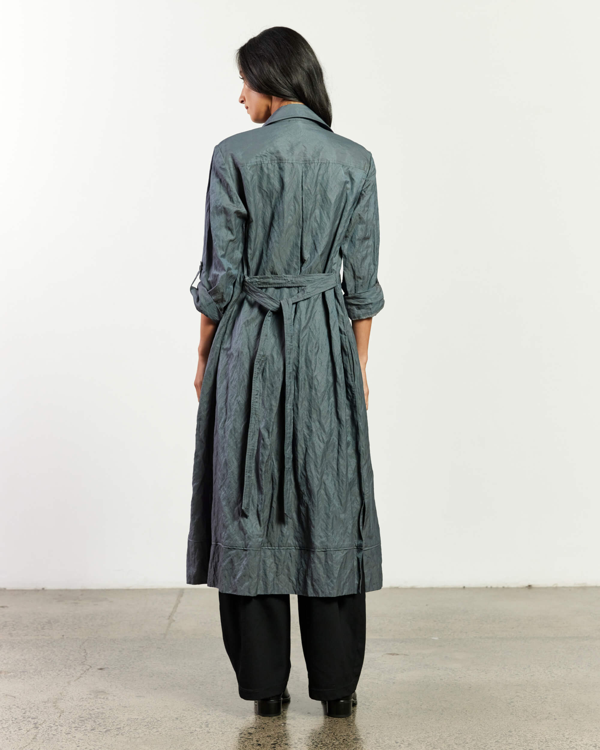 Militia Dress - Cotton Metallic