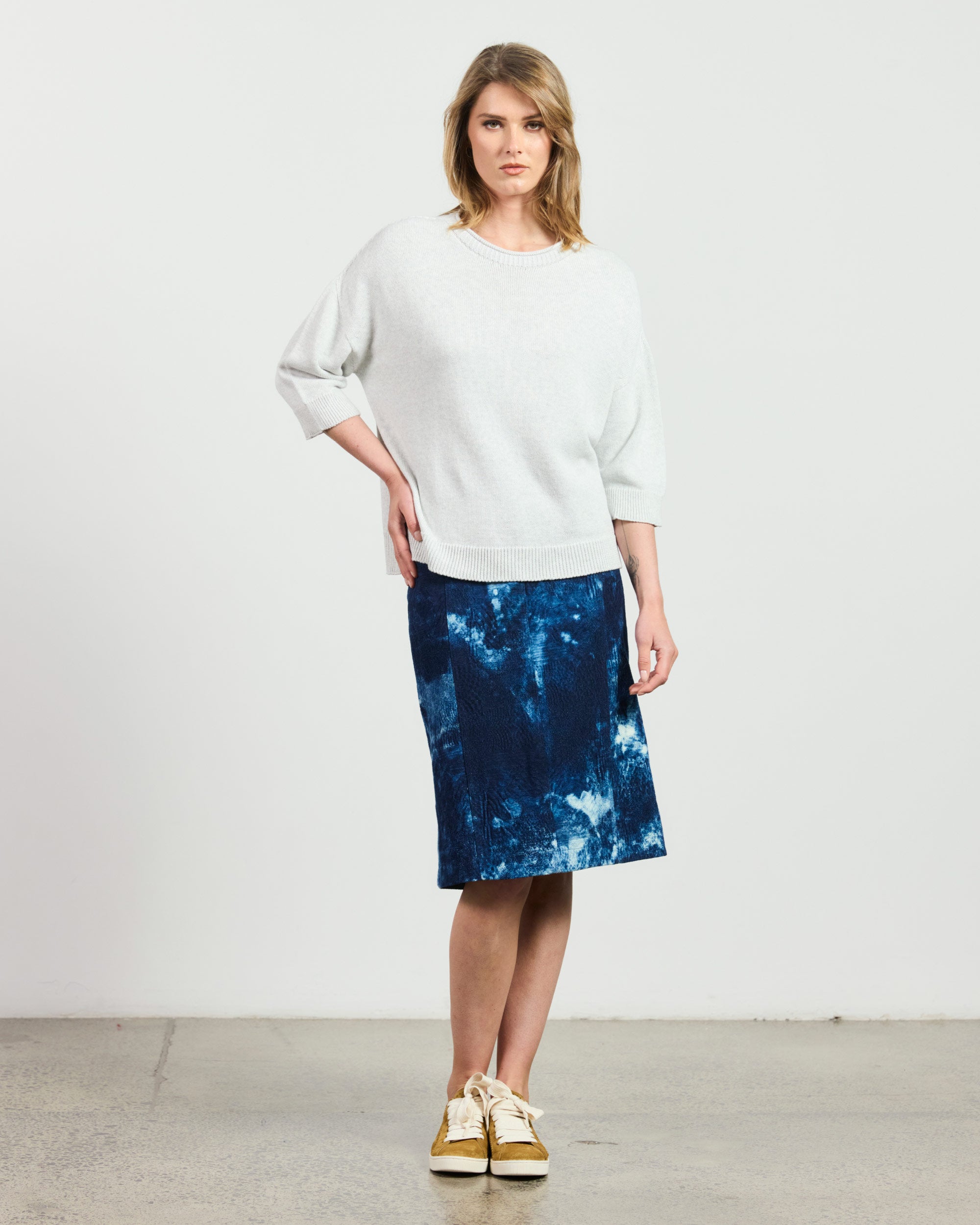 Taormina Top - Oyster