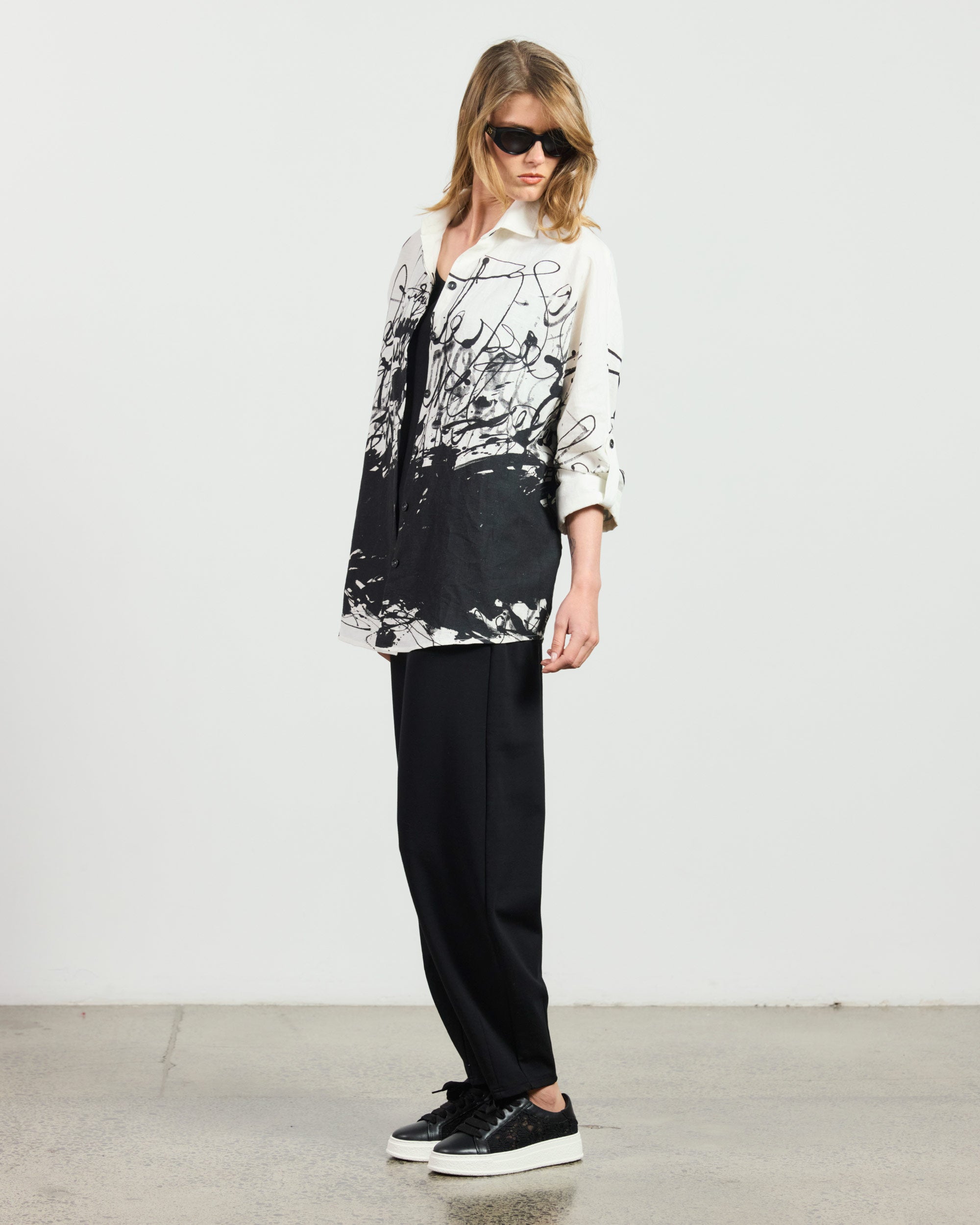 Graffiti Shirt - Scribble Print