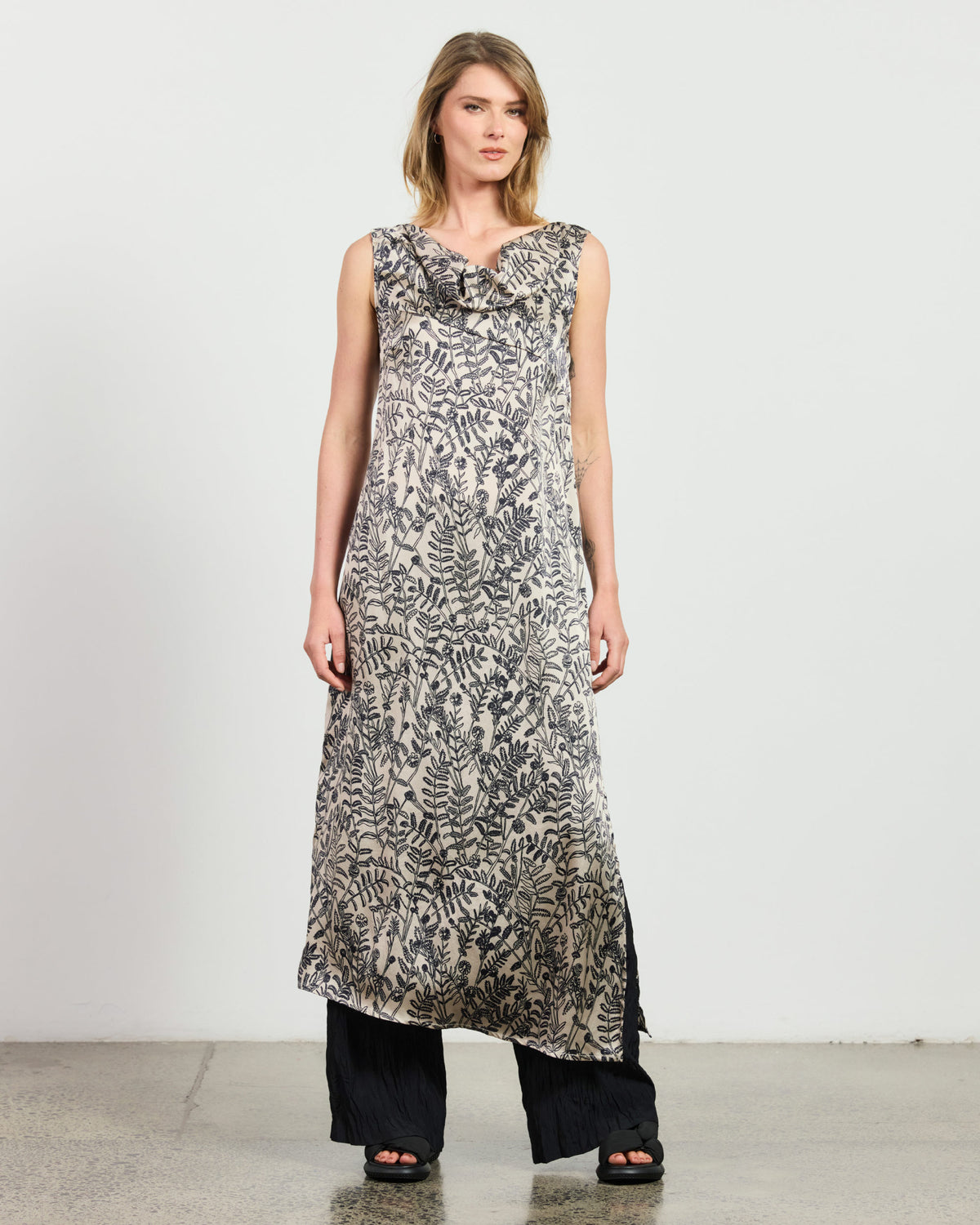 Botanica Dress - Herbal Print