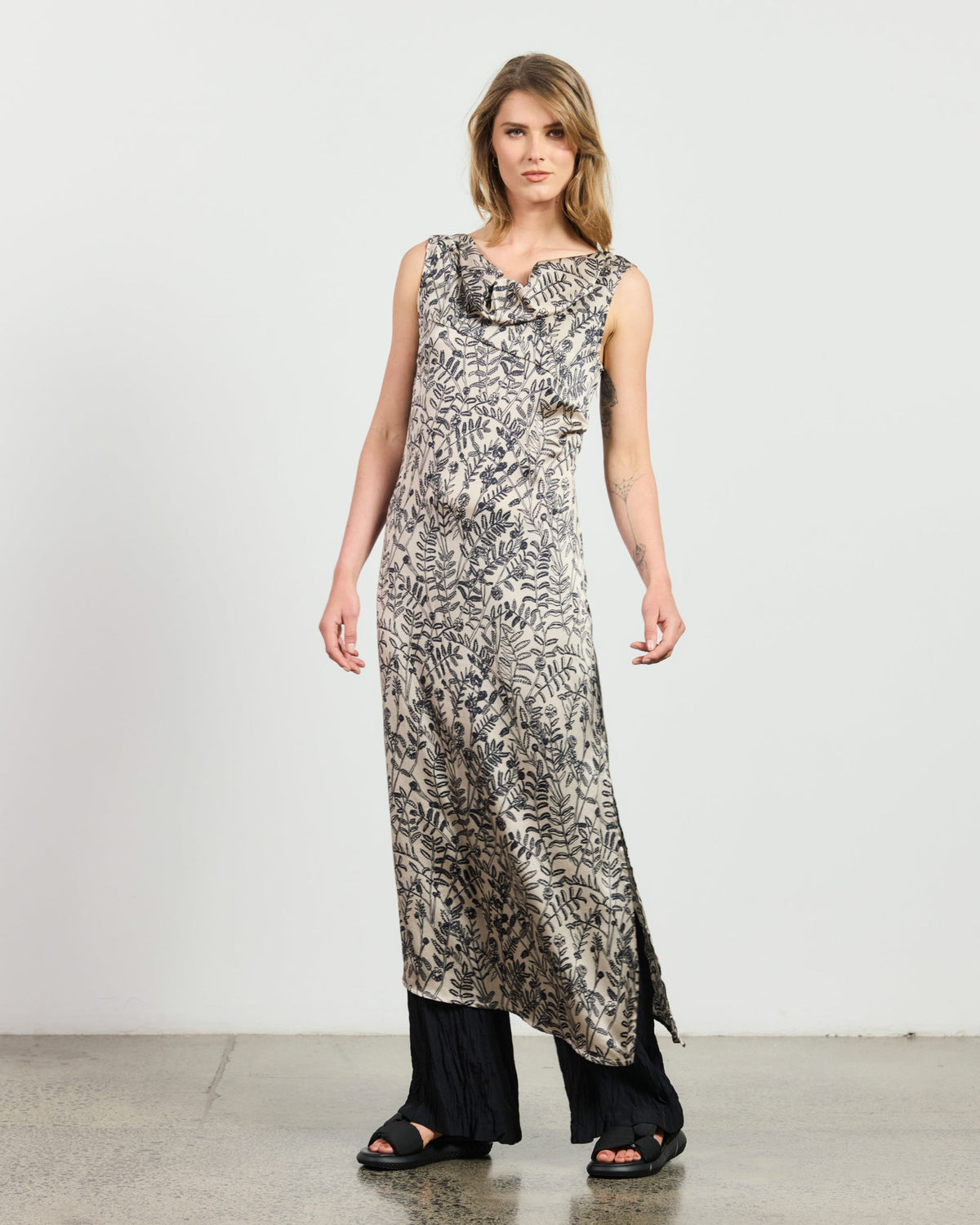 Botanica Dress - Herbal Print