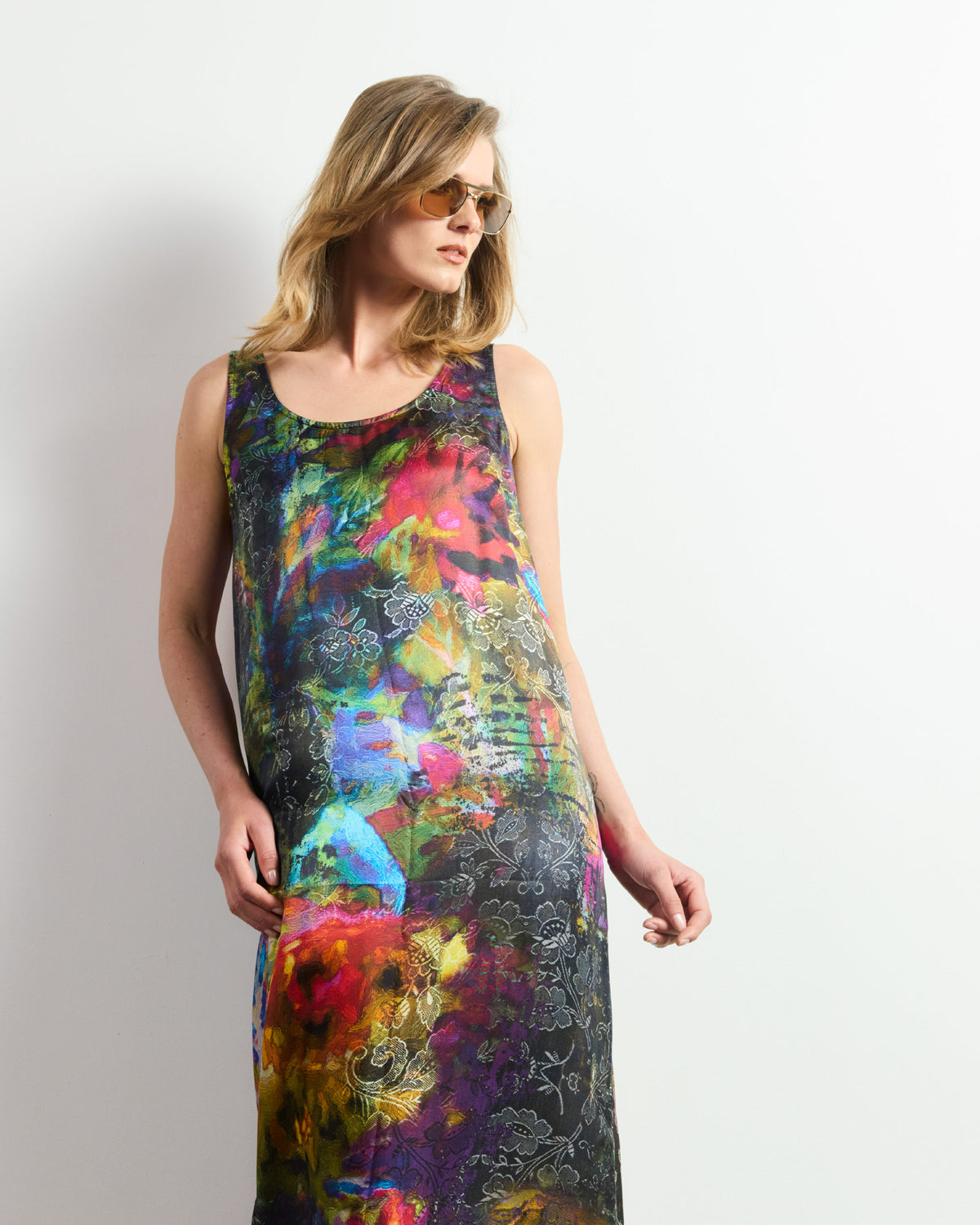 Costa Dress - Floral Kaleidscope