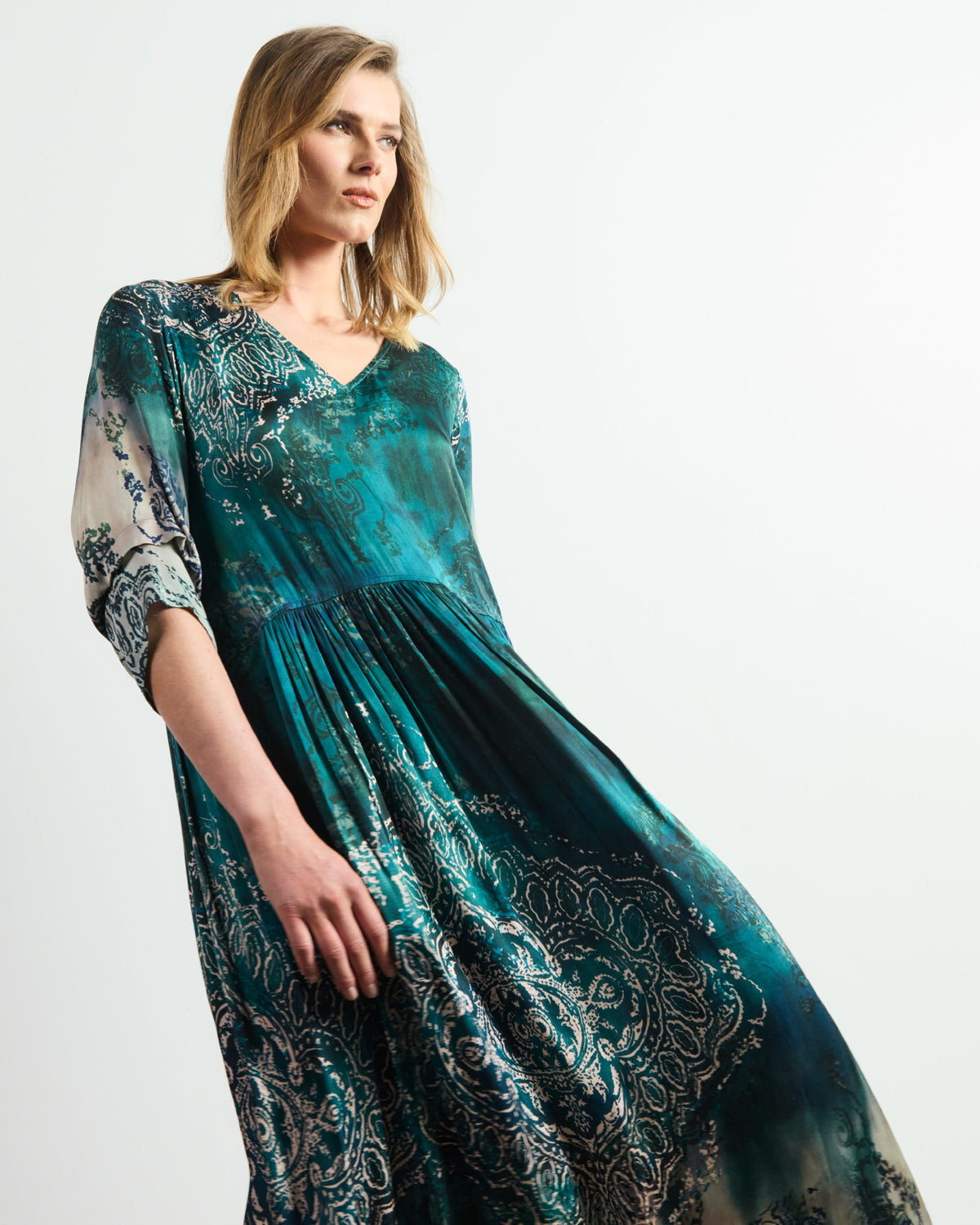 Candela Dress - Raj Print