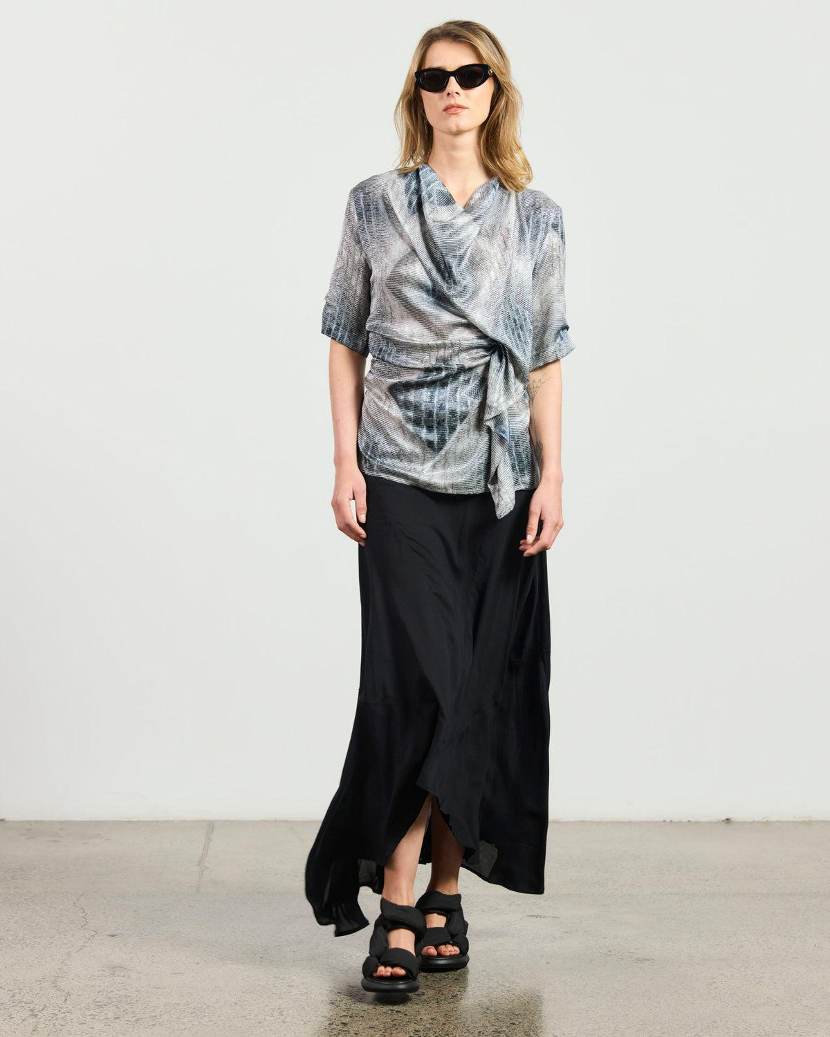 Cappuccino Top - Diamond Print