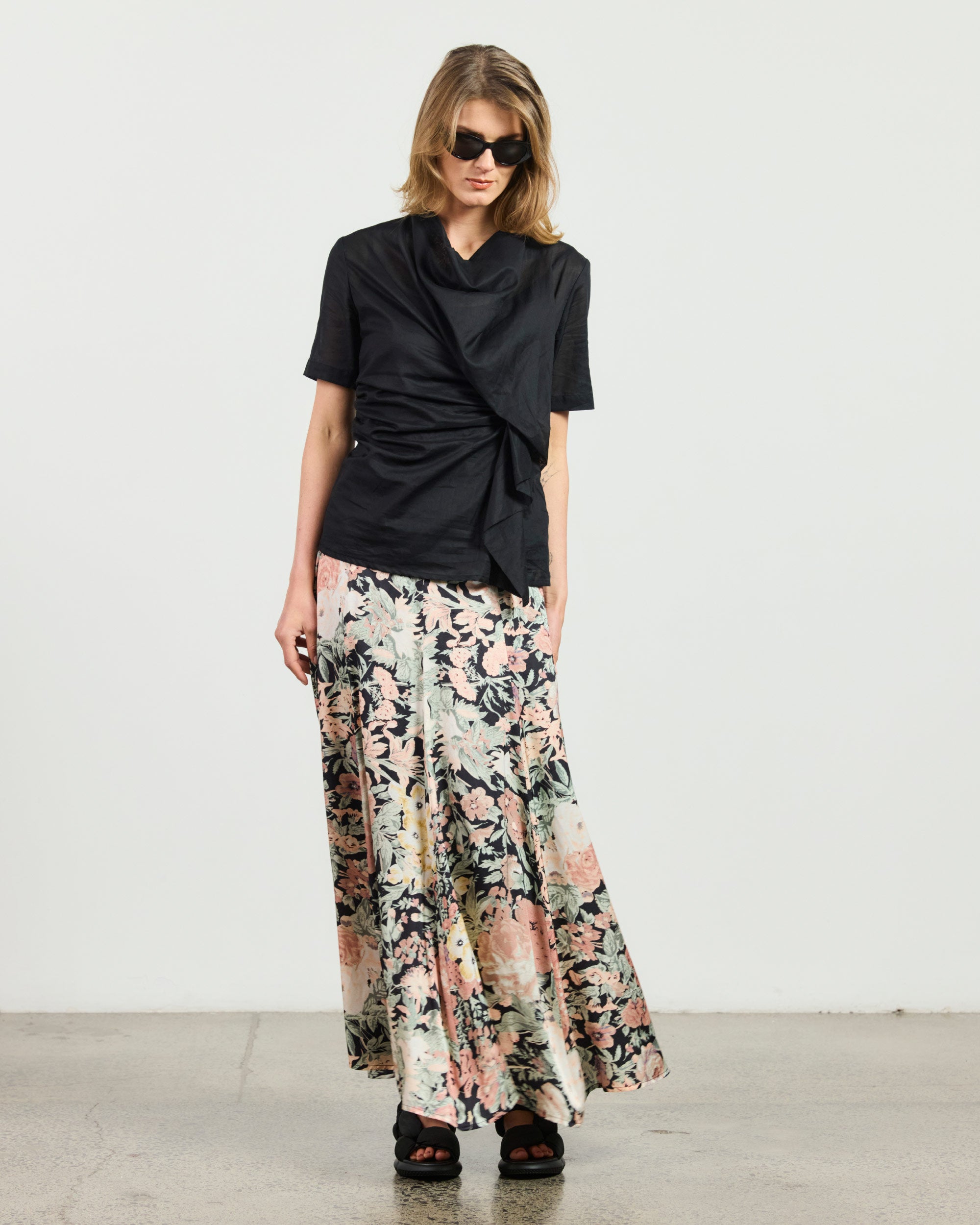 Cappuccino Top - Black