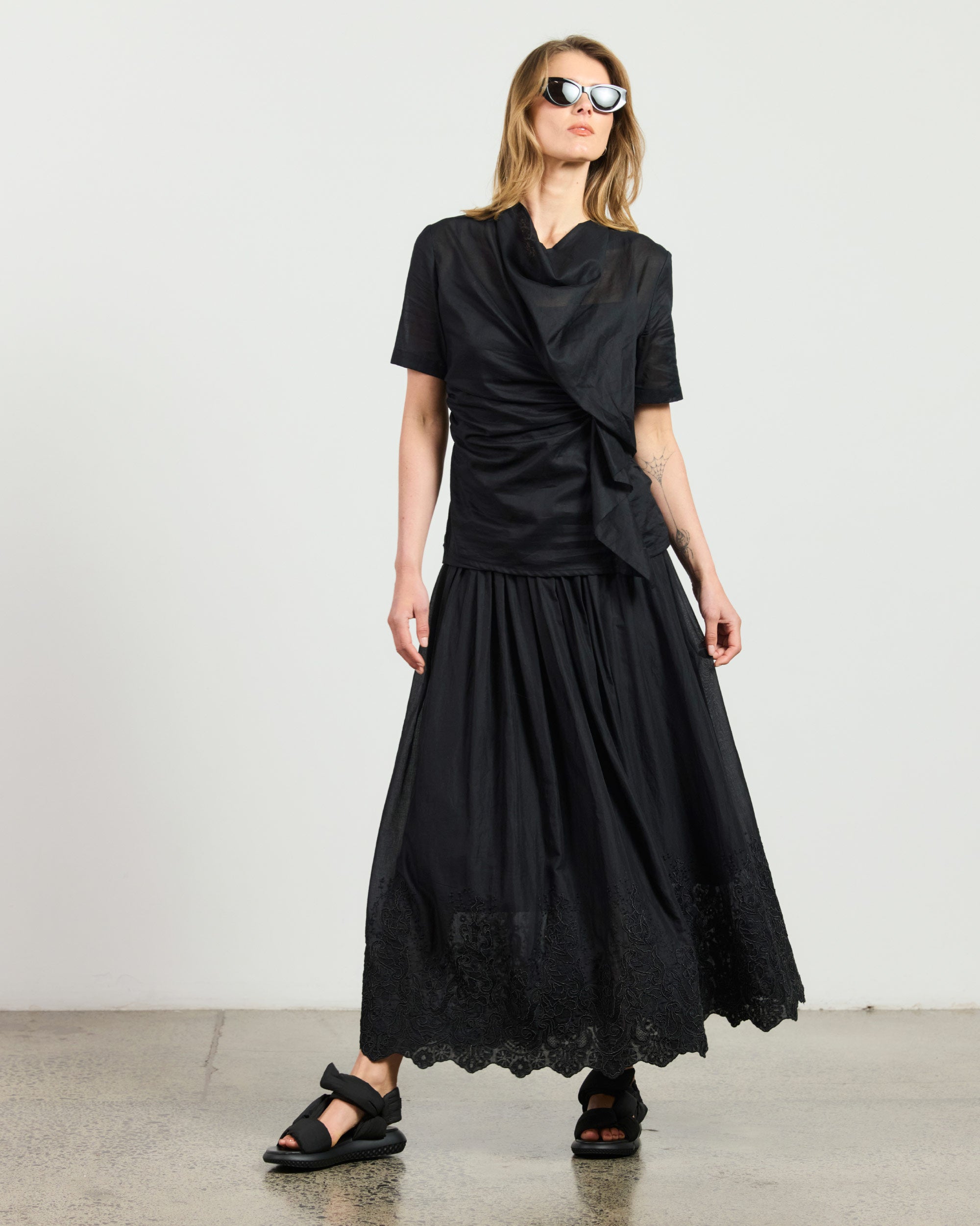 Mazzolino Skirt - Black