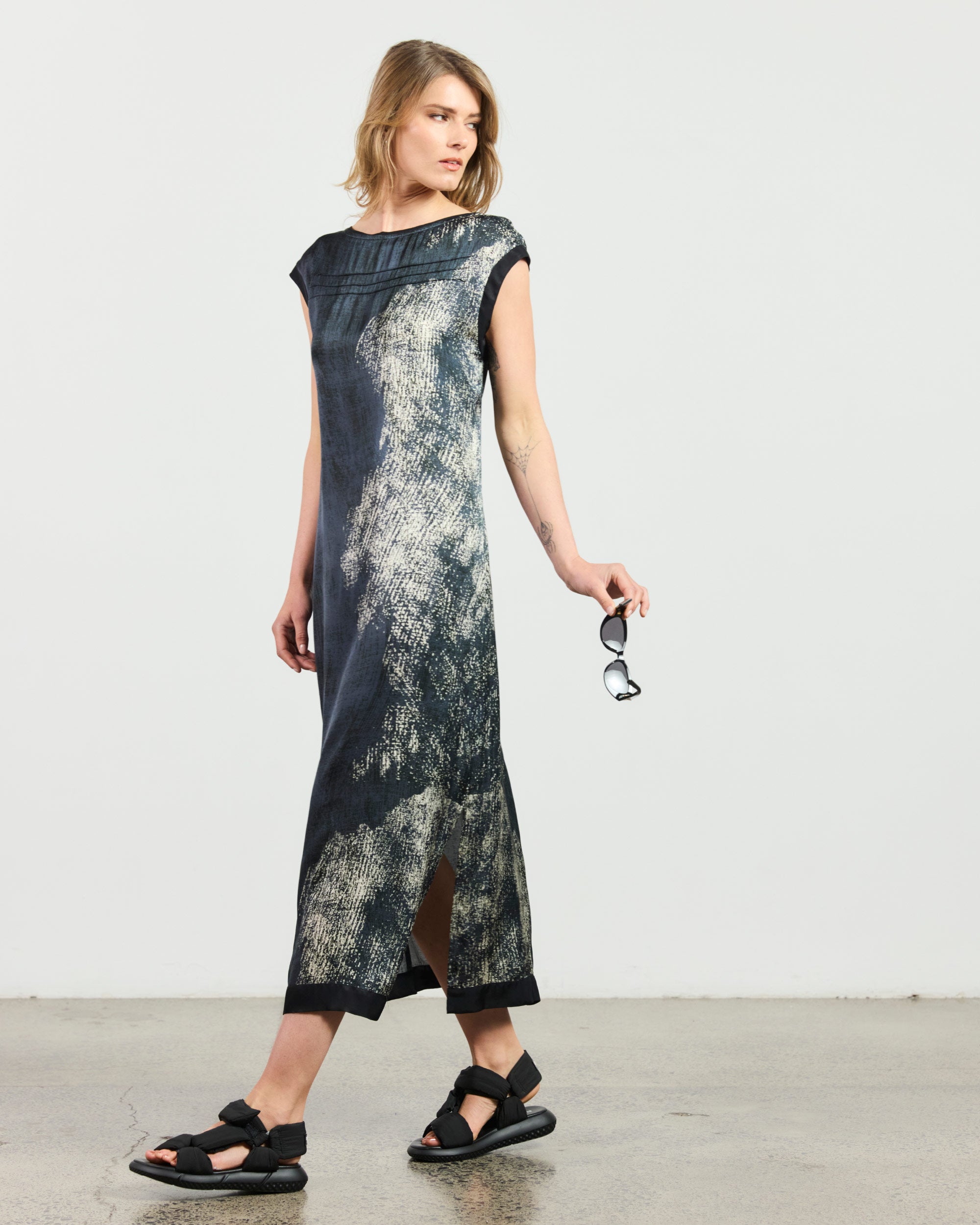 Zingaro Dress - Abstract Print