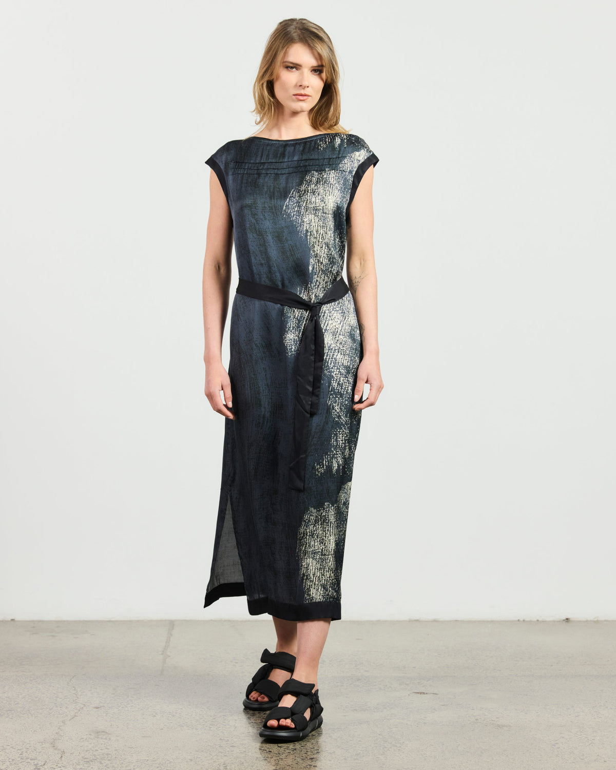 Zingaro Dress - Abstract Print
