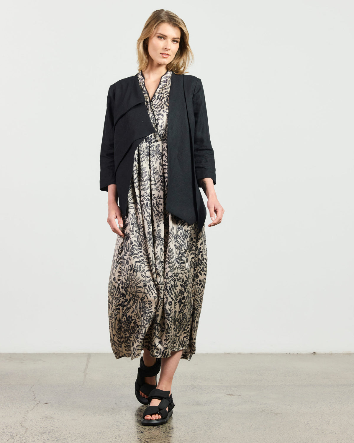 Marinella Dress - Herbal Print