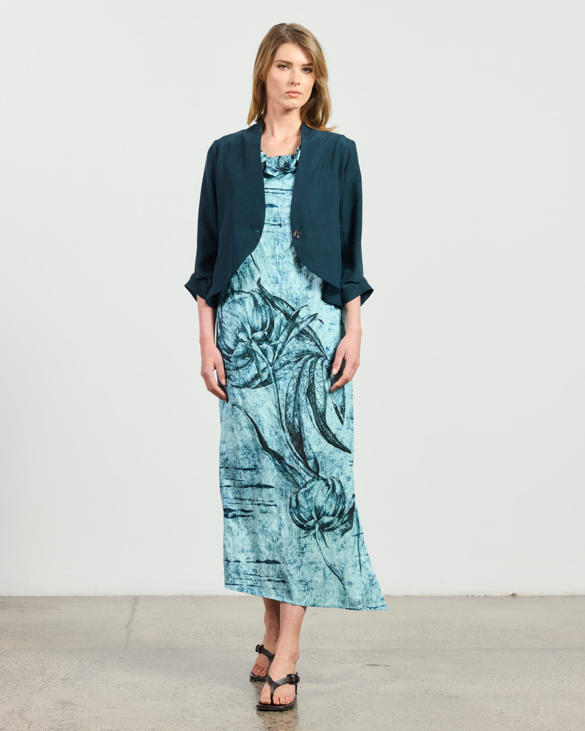 Ballaro Jacket - Cypress Silk