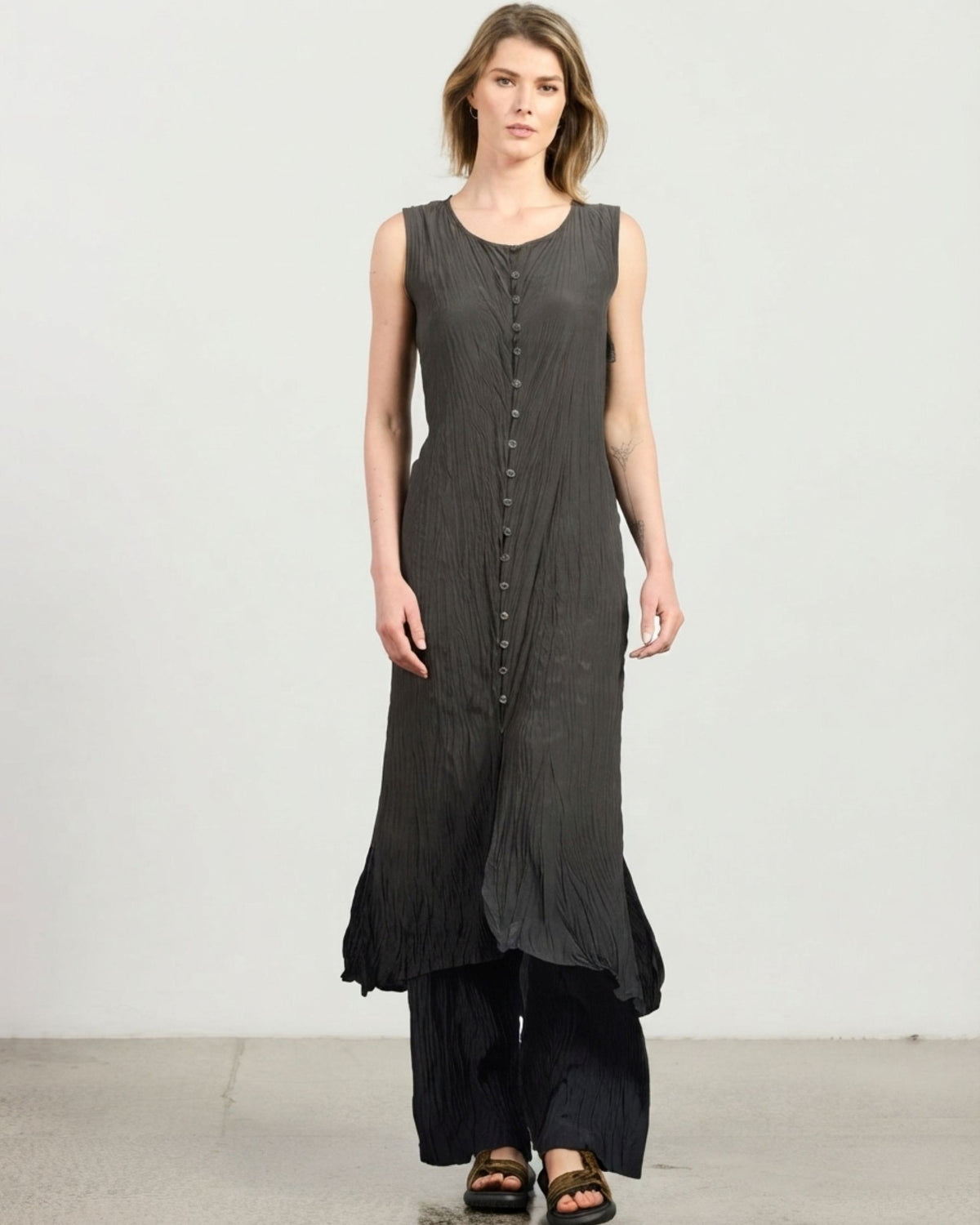 Mazara Dress - Espresso