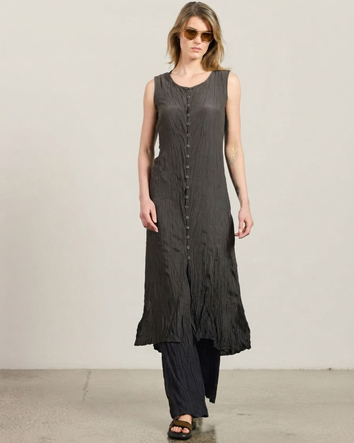 Mazara Dress - Espresso