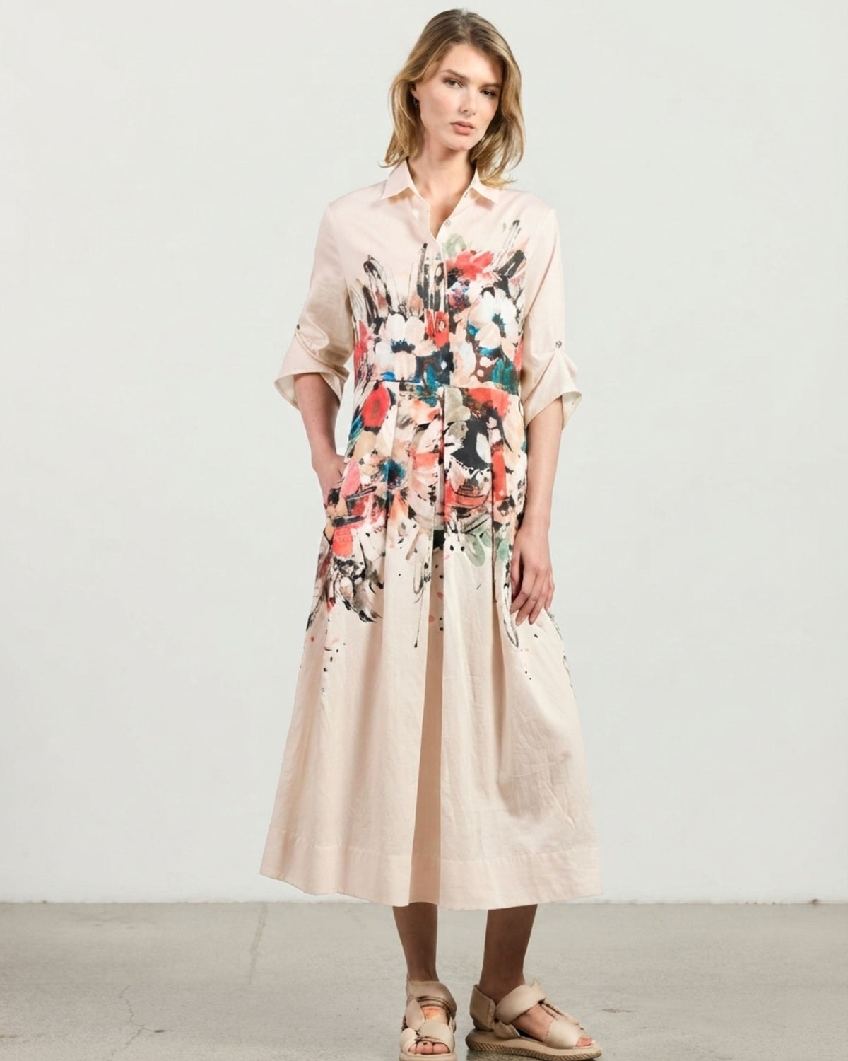 Primavera Dress - Floral Bouquet