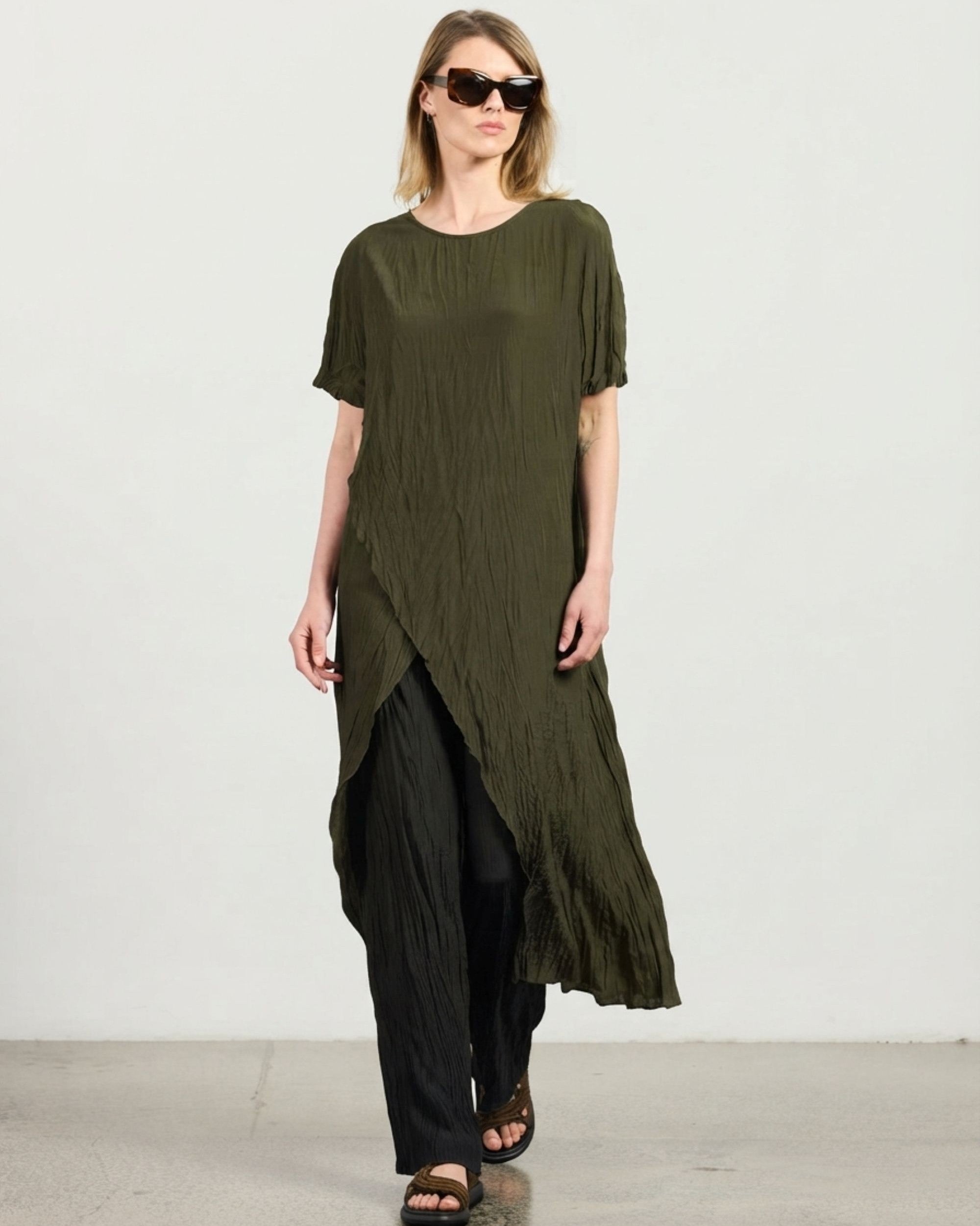 Scala Dress - Olive