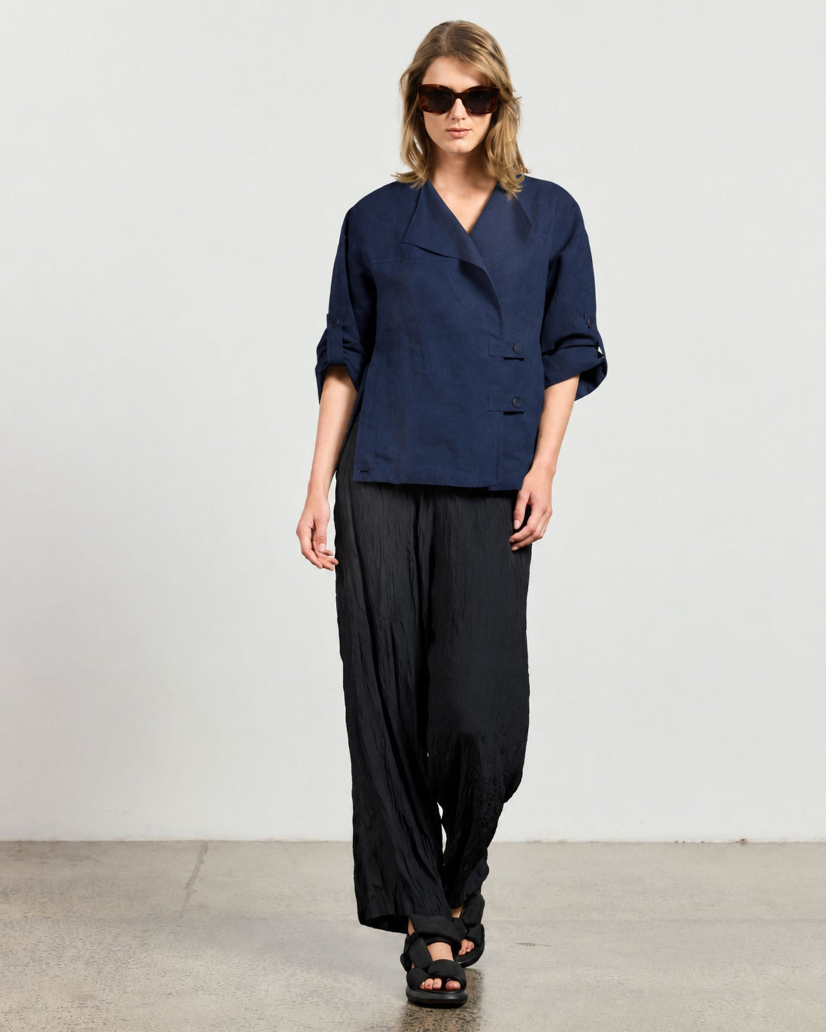 Trapani Jacket - Navy