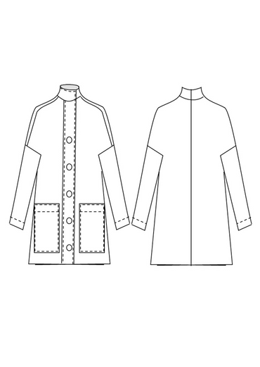 Waldorf Coat - Wool/Angora